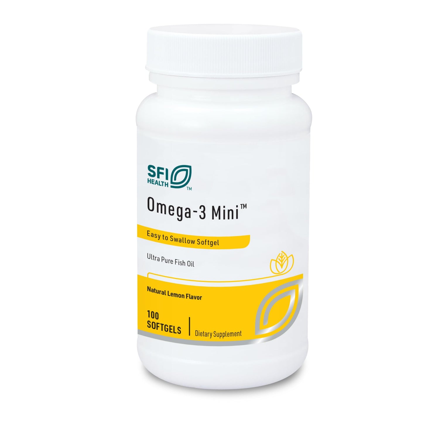 SFI Health Omega-3 Mini Softgels, 100 Count
