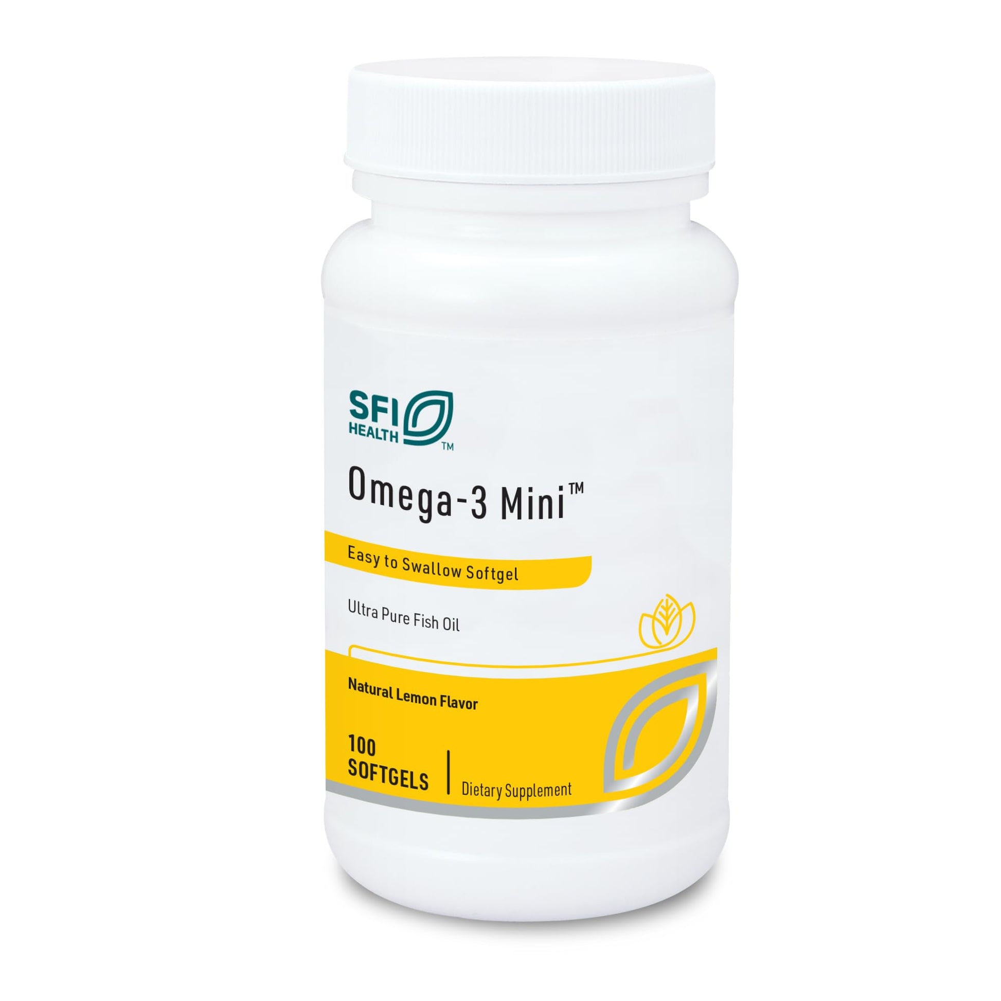 SFI Health Omega-3 Mini Softgels, 100 Count