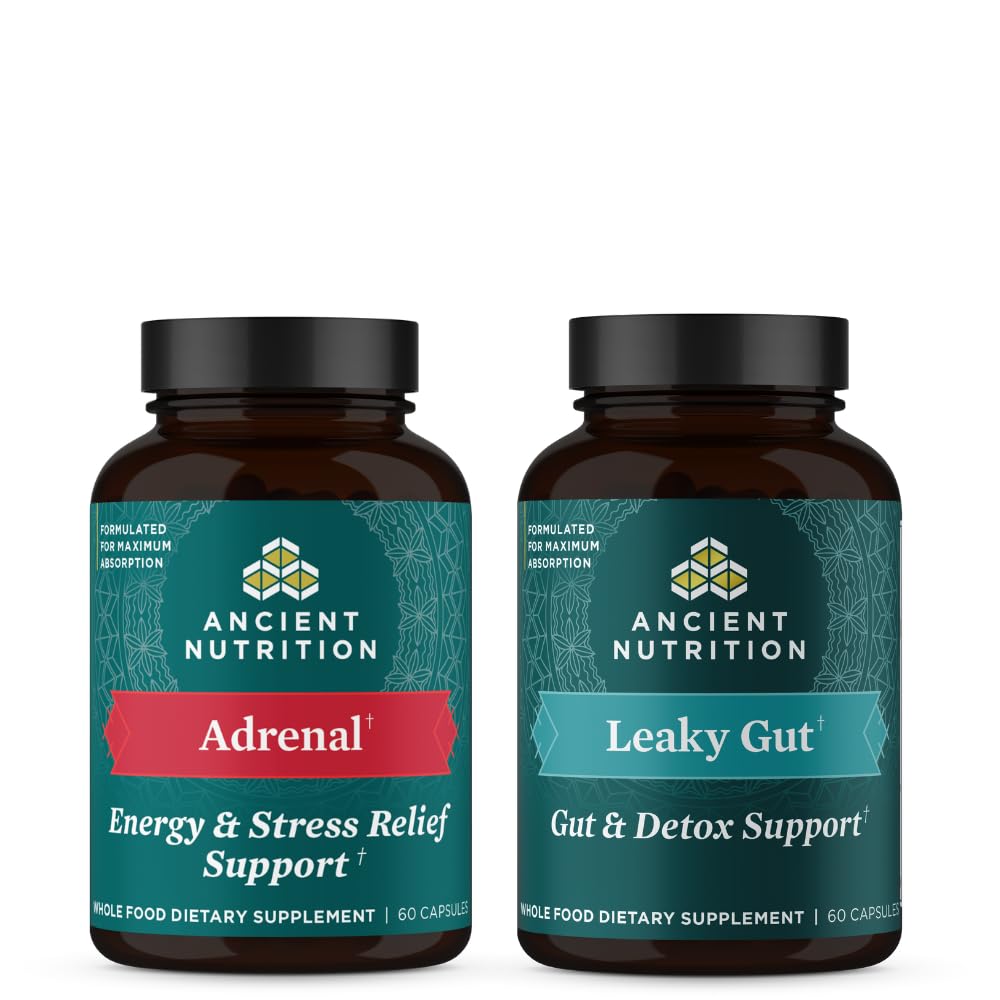 Ancient Nutrition Adrenal Capsules, 60 Count