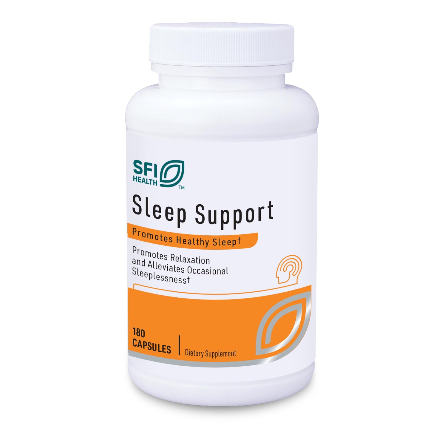 SFI Health Klaire Labs Stress Support Complex - Adaptogenic Blend with GABA, L-theanine & Valerian, No Dairy or Wheat, 180 Capsules