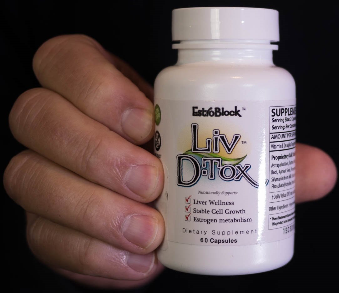 The Delgado Protocol for Health Liv D-Tox Liver Detox and Cleanse Support Capsules, 180 Count