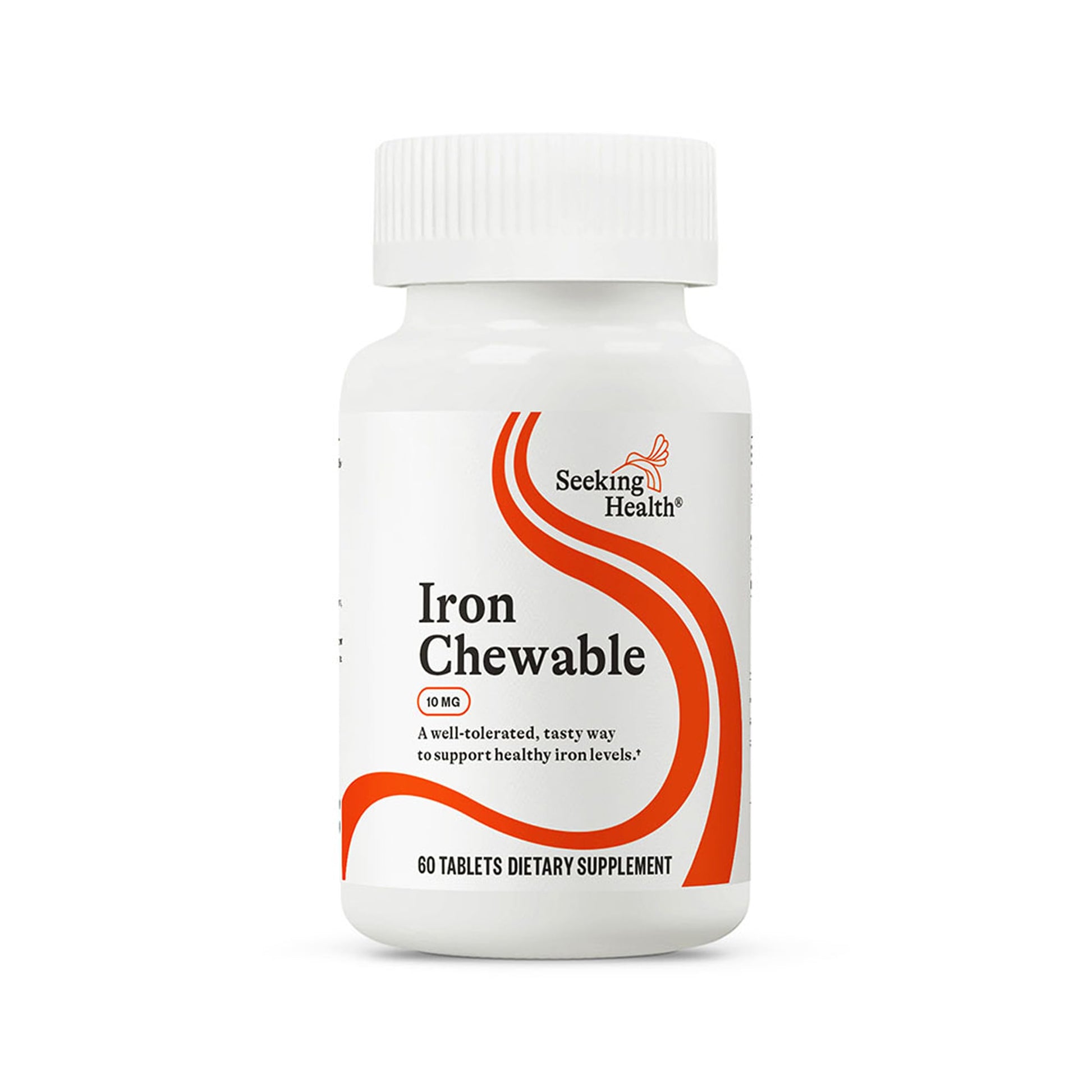 Seeking Health Iron Chewable, 60 Tablets