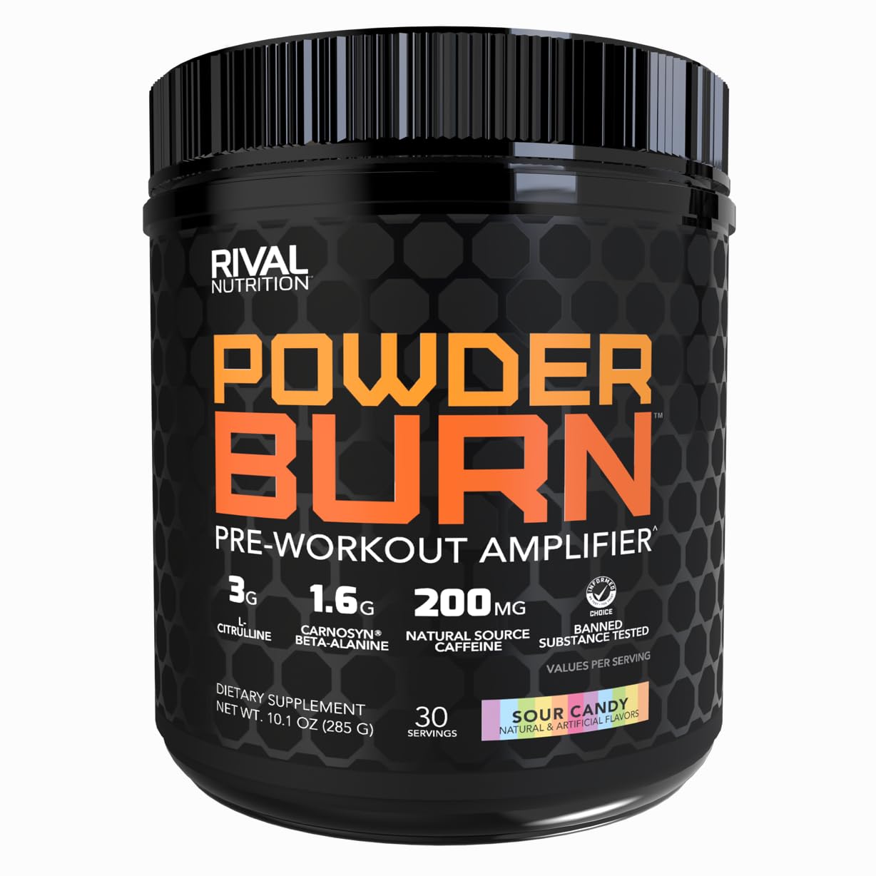 Rival Nutrition Burn Pre-Workout Powder 30 Servings