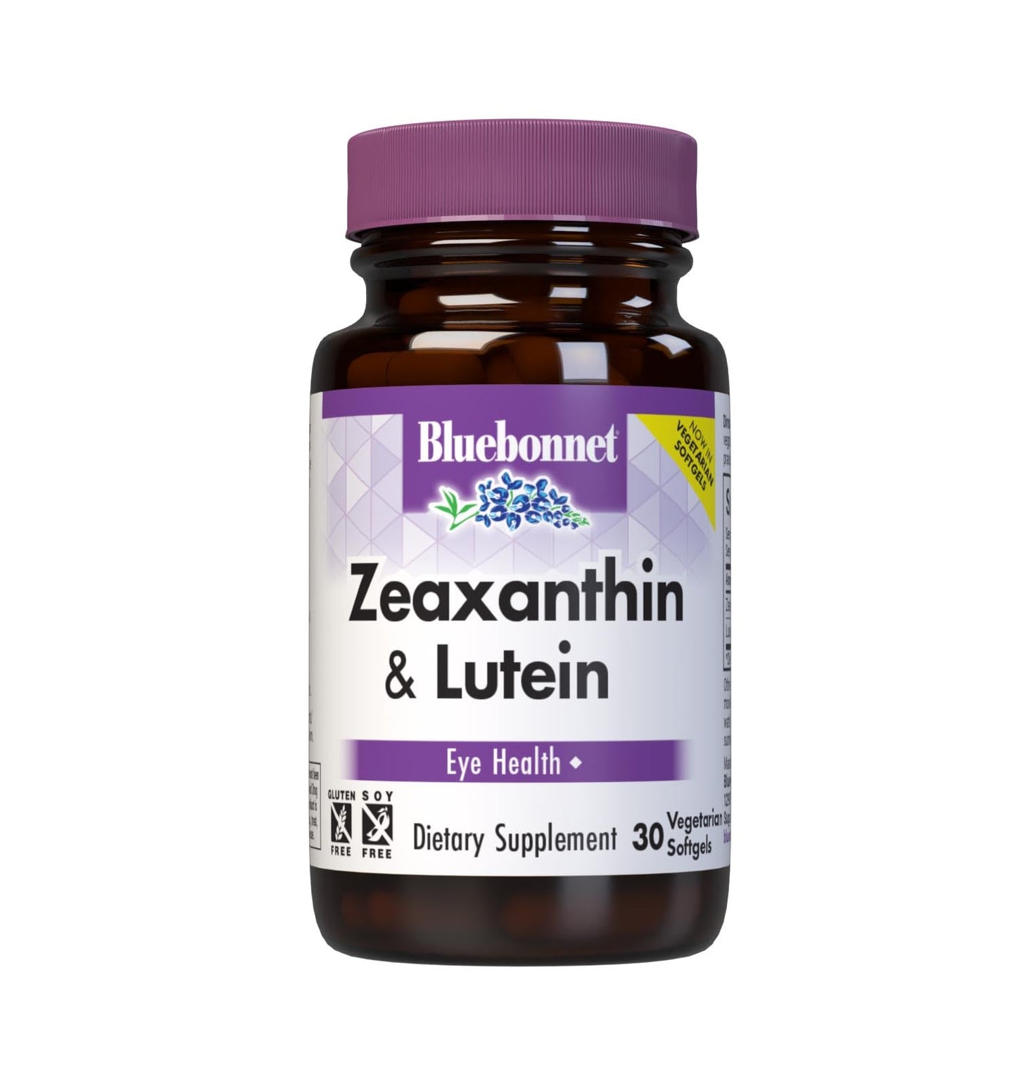 BlueBonnet Zeaxanthin Plus Lutein Softgel, 30 Count