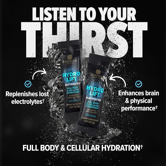 Essential Nutrition Hydrolift Electrolytes Powder 0.06 oz