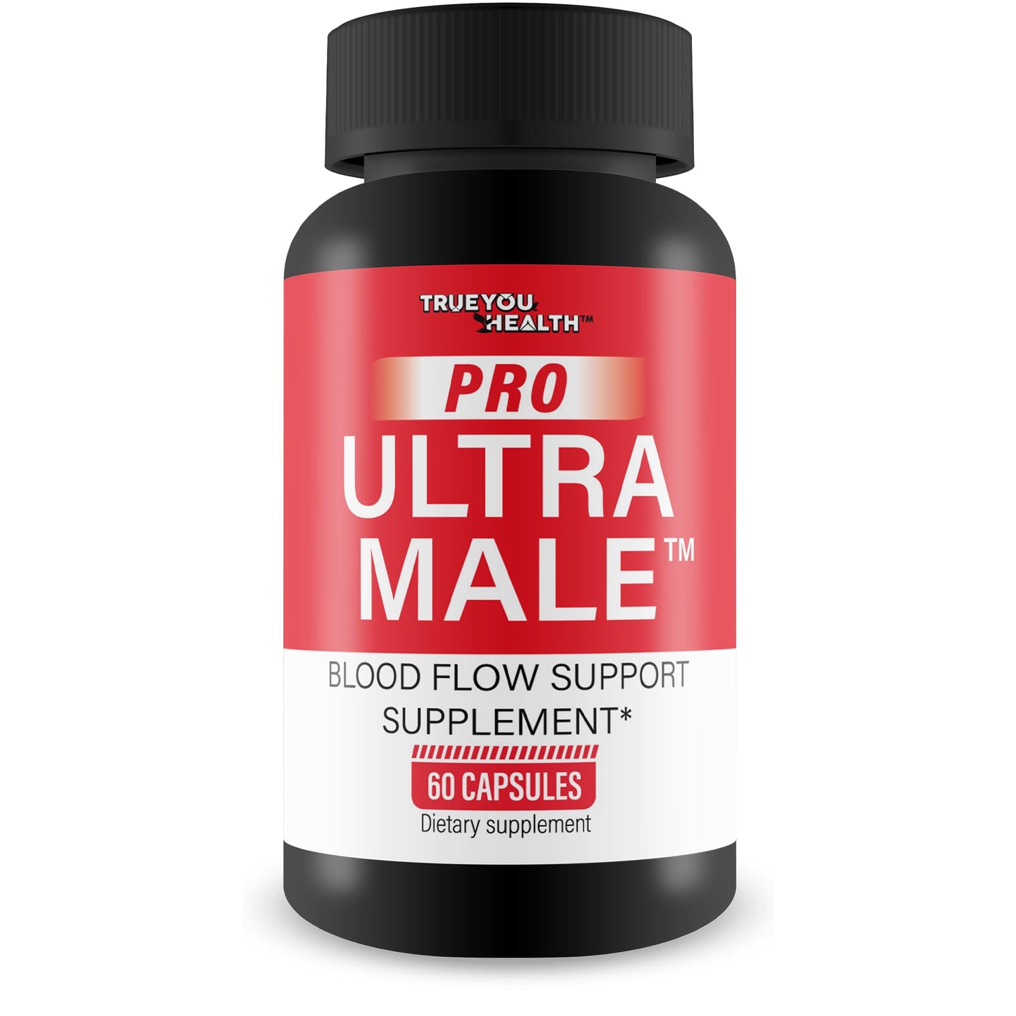 True You Health Pro Ultra Male Blood Flow Support Capsules, 60 Count