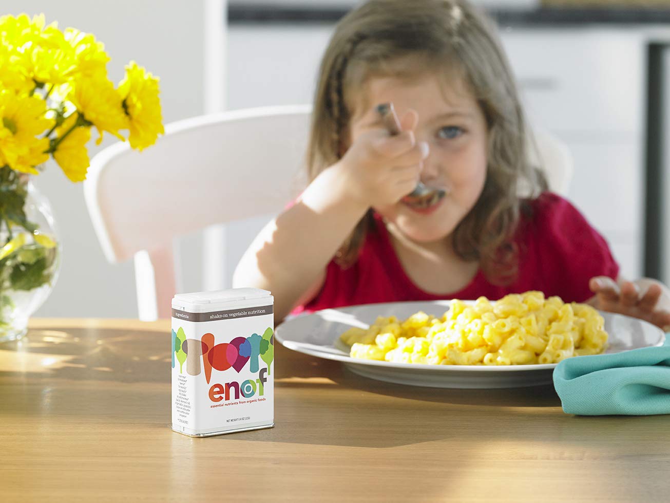 ENOF Organic Fruit and Vegetable Powder Supplement for Kids & Adults 1.8 oz Powder