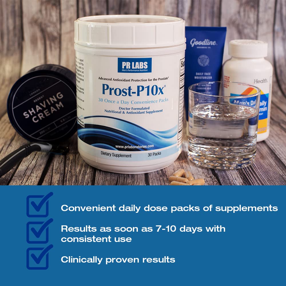 Prost-P10x Advanced Prostate Health Supplement for Men 60 Capsules