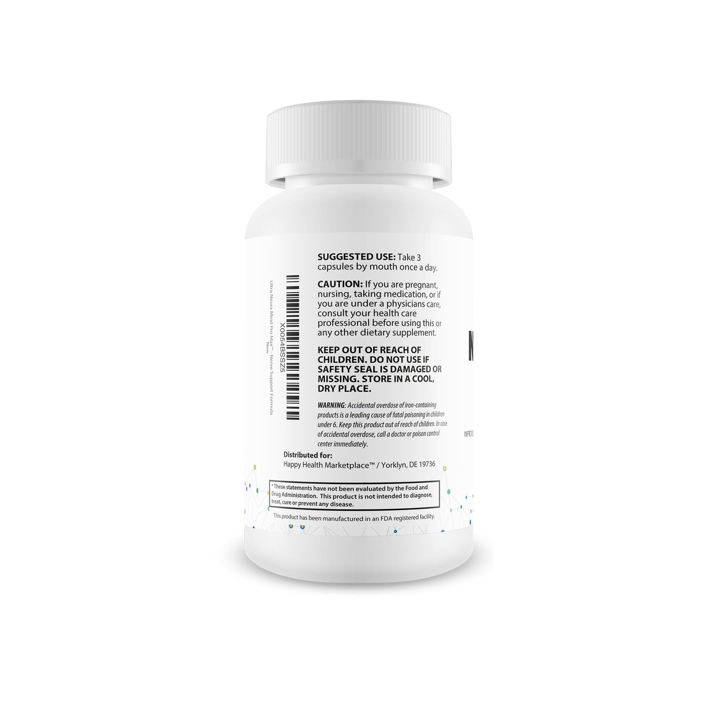 Happy Health Marketplace Ultra Neura Mind Pro Max 90 Capsules