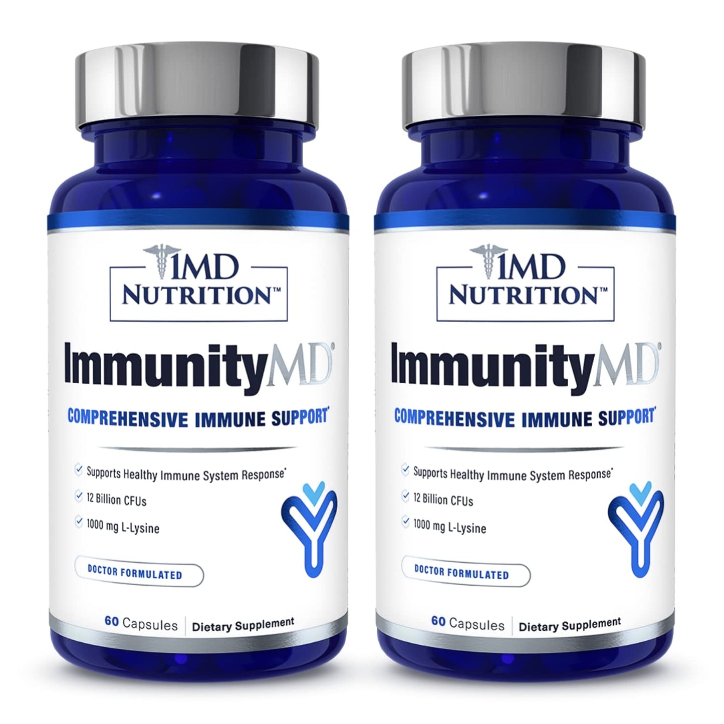 1MD Nutrition ImmunityMD - Immune Health Probiotic 120 Capsules