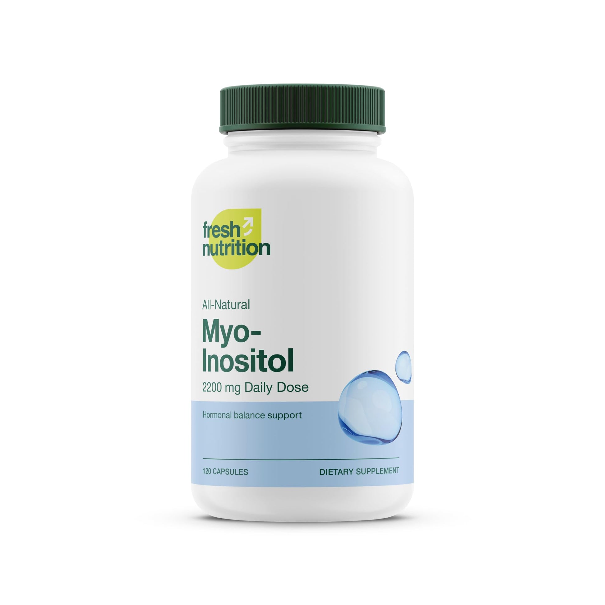 Fresh Nutrition Myo-Inositol 2200mg Capsule, 120 Capsules