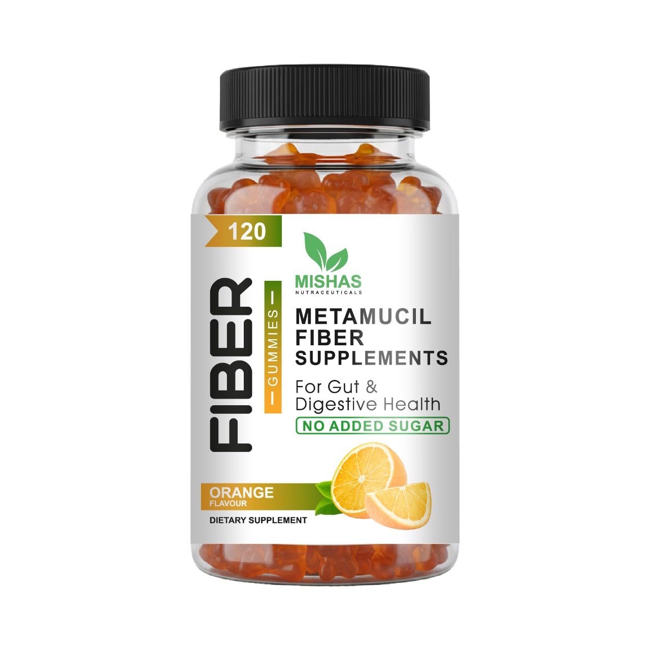 Mishas Nutraceuticals Fiber Gummies 120 Gummies