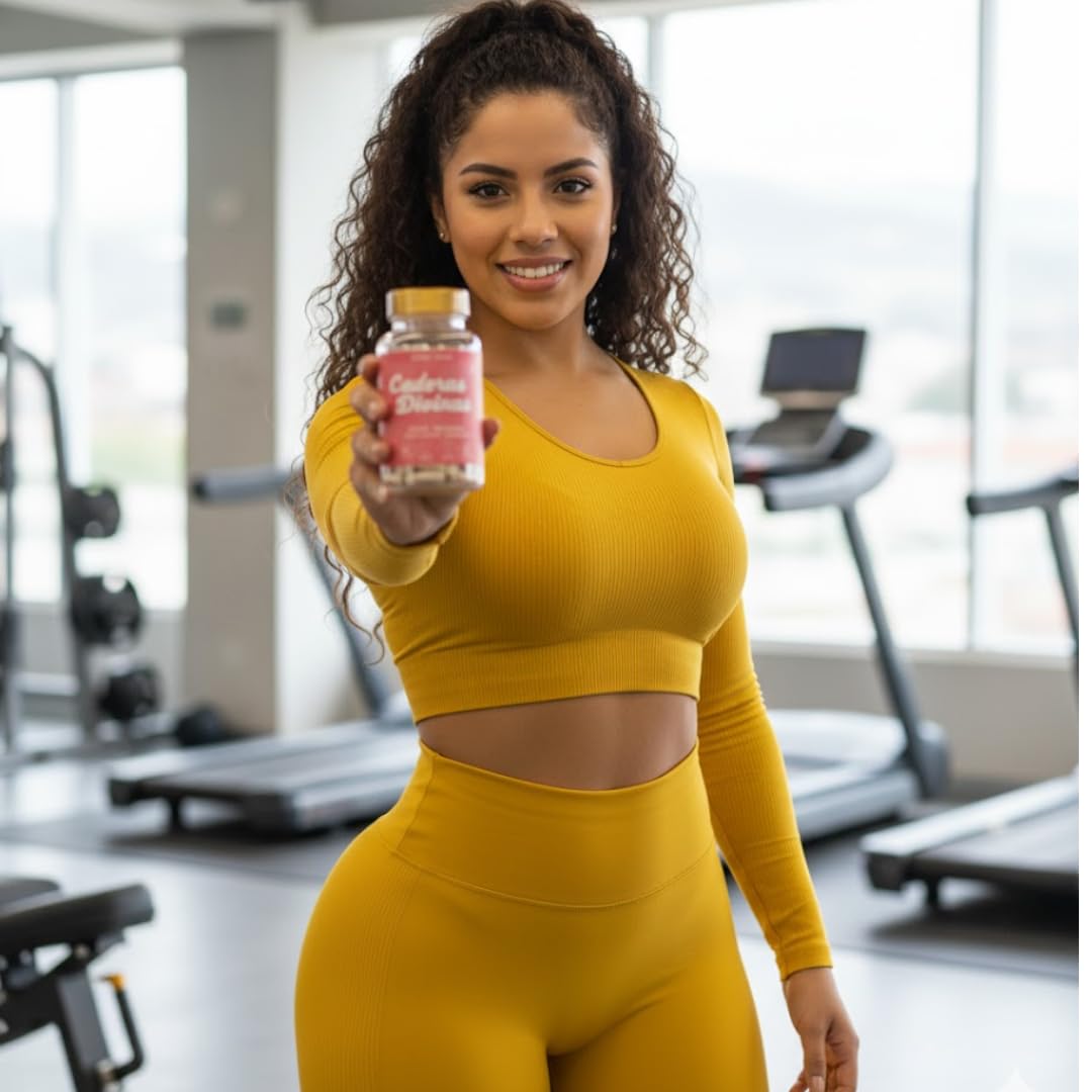 Curvy Fruit Caderas Divinas: Bigger Booty & Wider Hips – Aguaje + Maca Pills with Moringa & Saw Palmetto – 4 Super Ingredients for Natural Curve Growth, 120 Capsules