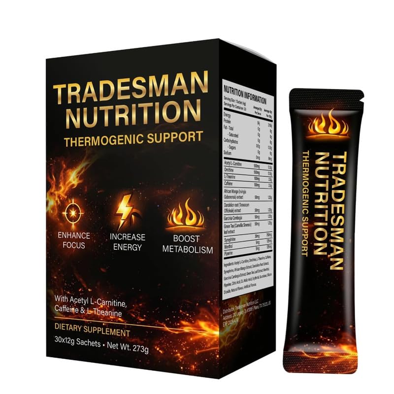 TRADESMAN NUTRITION Shred Orange Powder 9.63 Ounce
