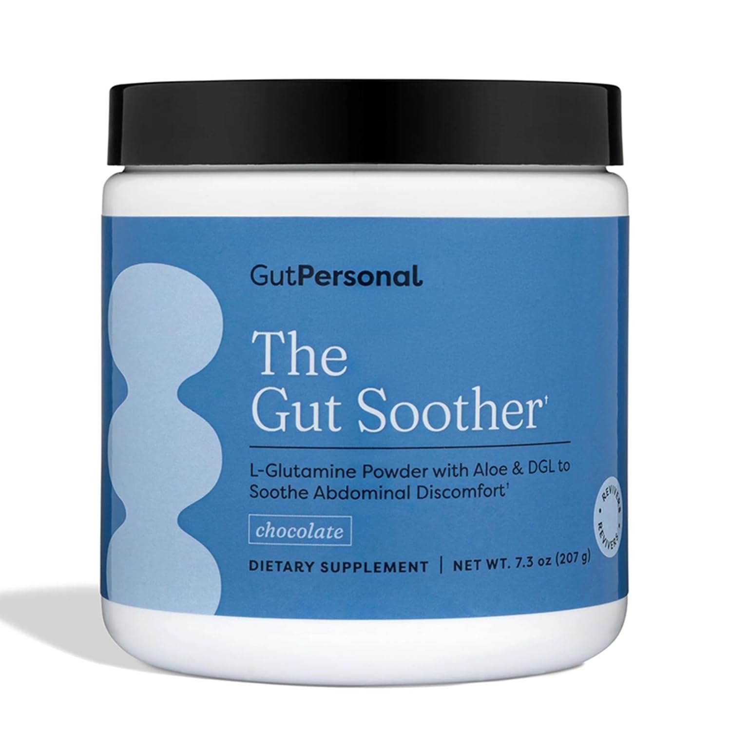 GutPersonal The Gut Soother L-Glutamine Powder Supplement, 1 Ounce, 30 Servings, Chocolate