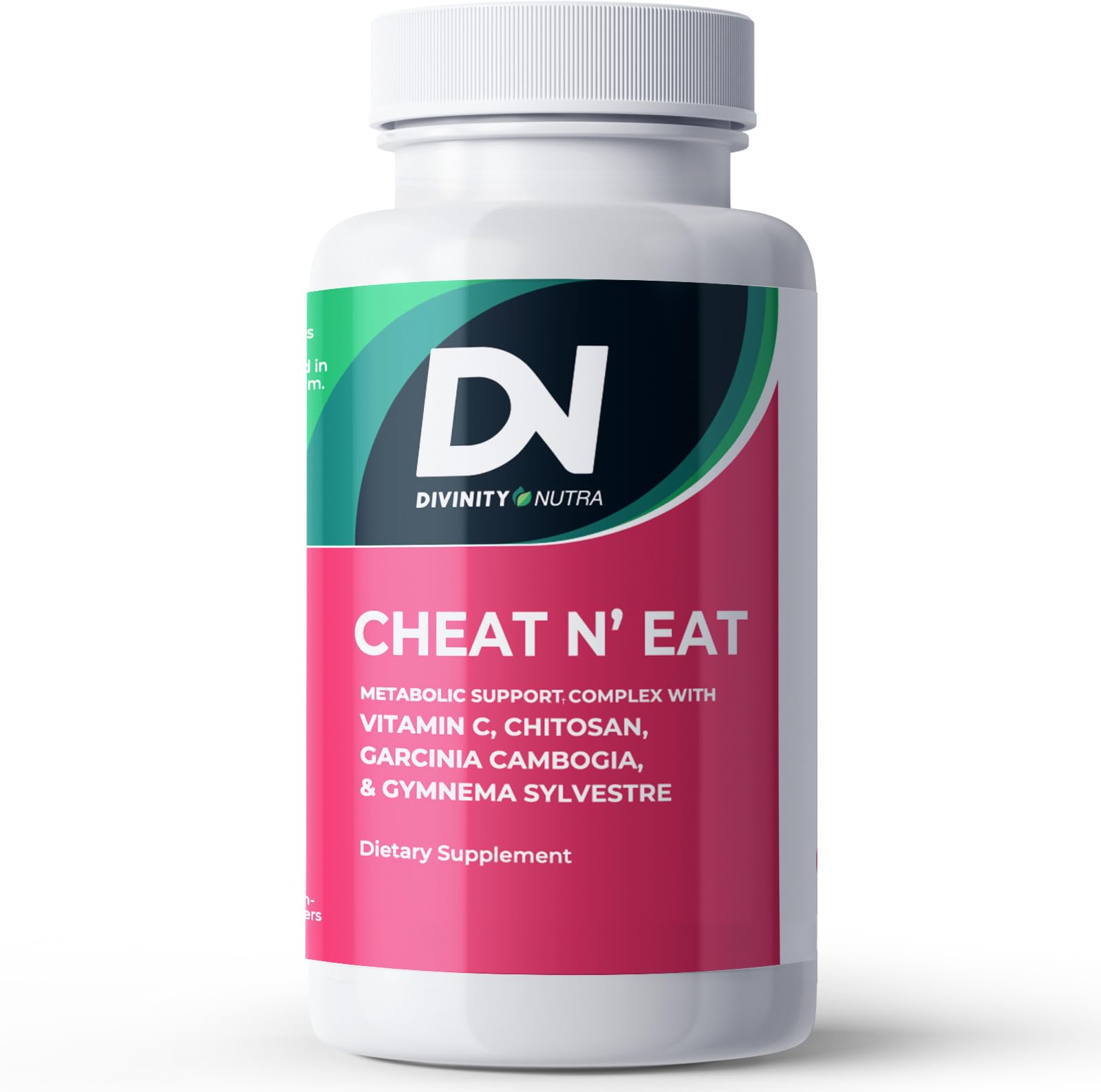 Divinity Nutra Chitosan Supplement with Vitamin C, 60 Capsules