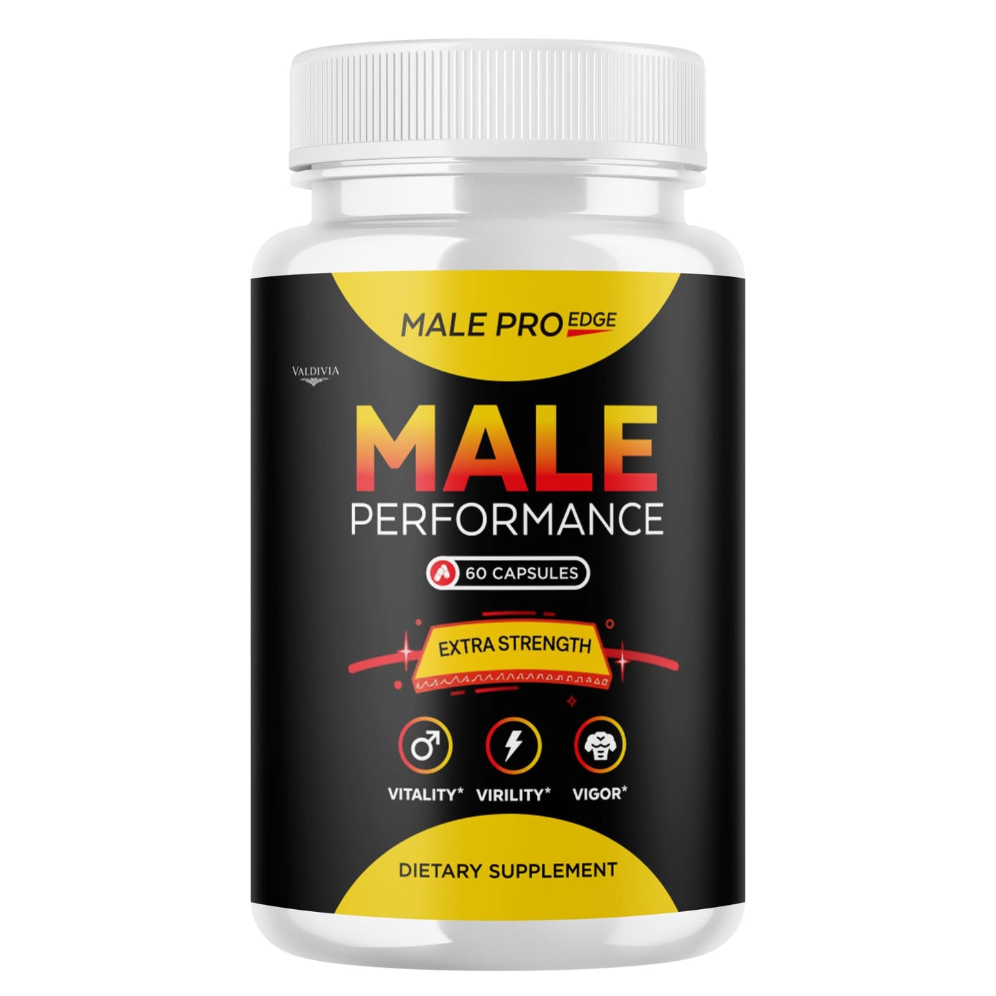 Valdivia Male Pro Edge Capsules 60 Count