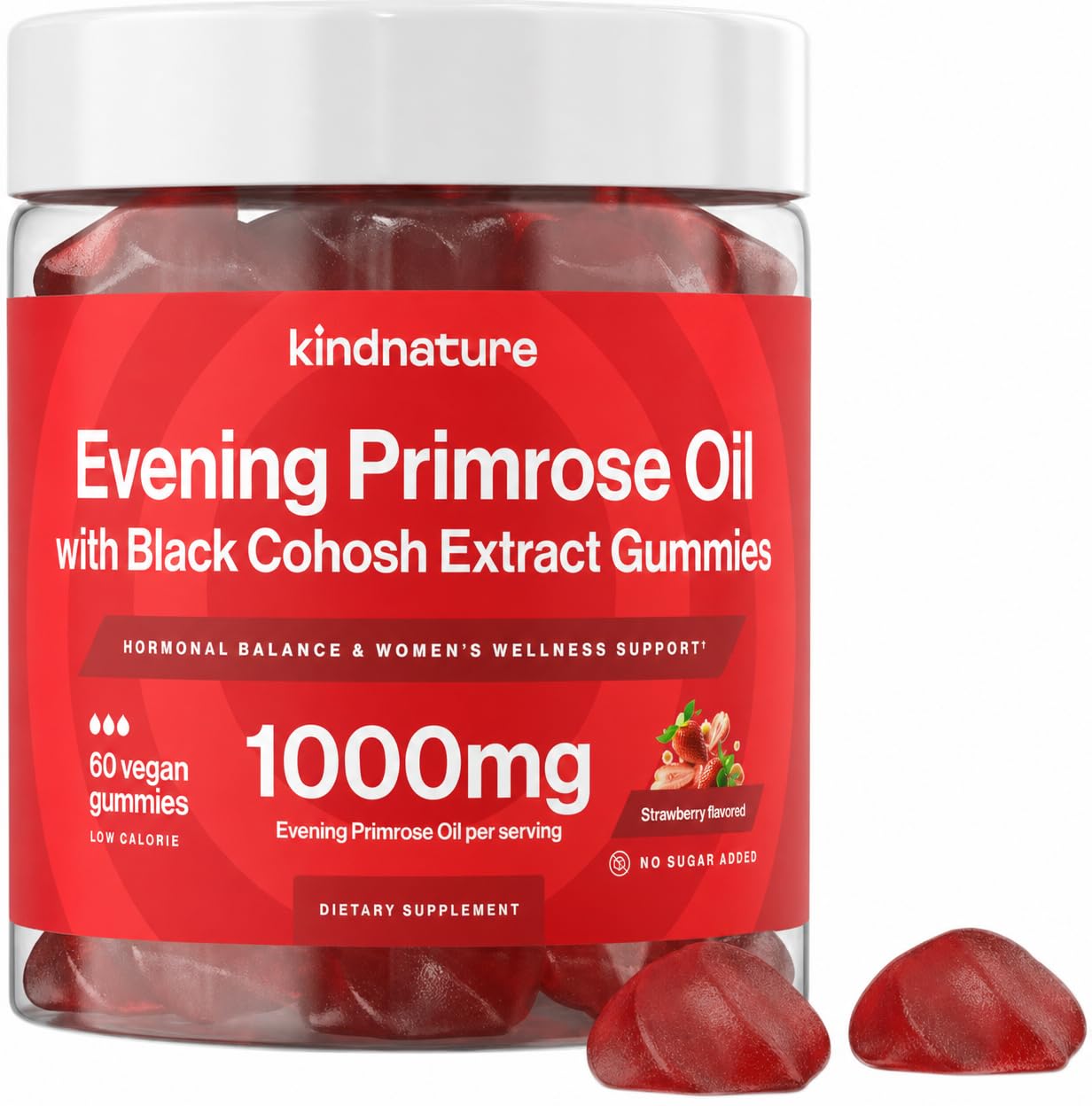 kindnature Evening Primrose Oil Gummies 60 Count