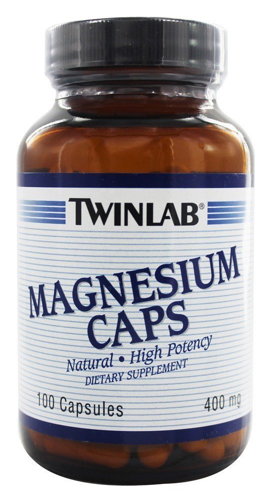 Twinlab Magnesium Capsules, 100 Capsules