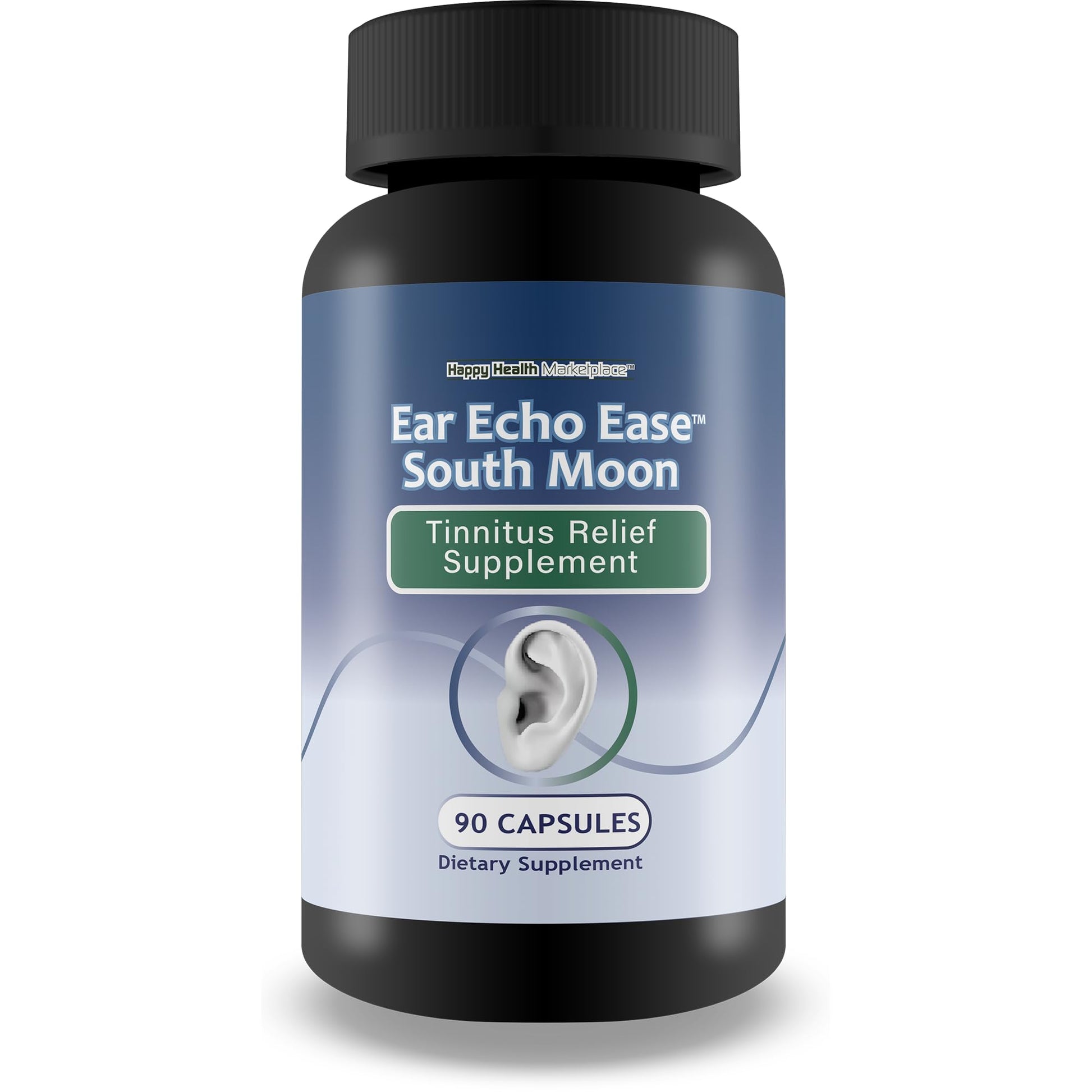 Happy Health Marketplace Ear Echo Ease Tinnitus Relief Supplement Capsule, 90 Count