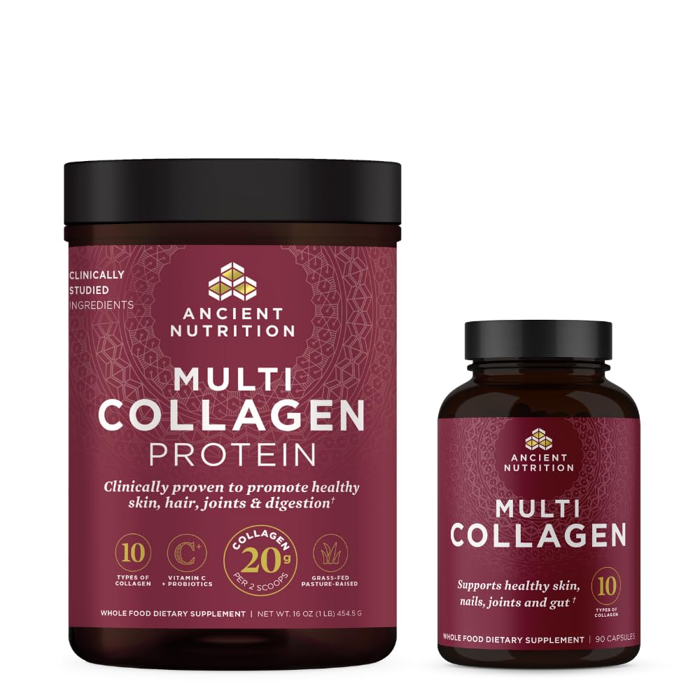 Ancient Nutrition Multi Collagen Capsules 60 Capsules