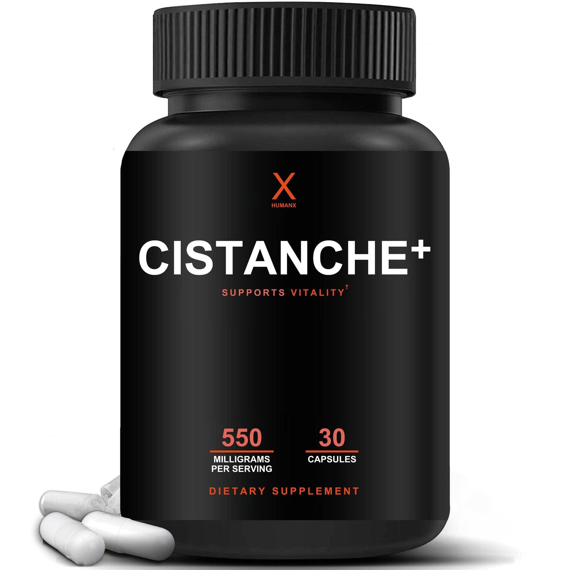 HUMANX Cistanche+ 550MG Capsules, 30 Count