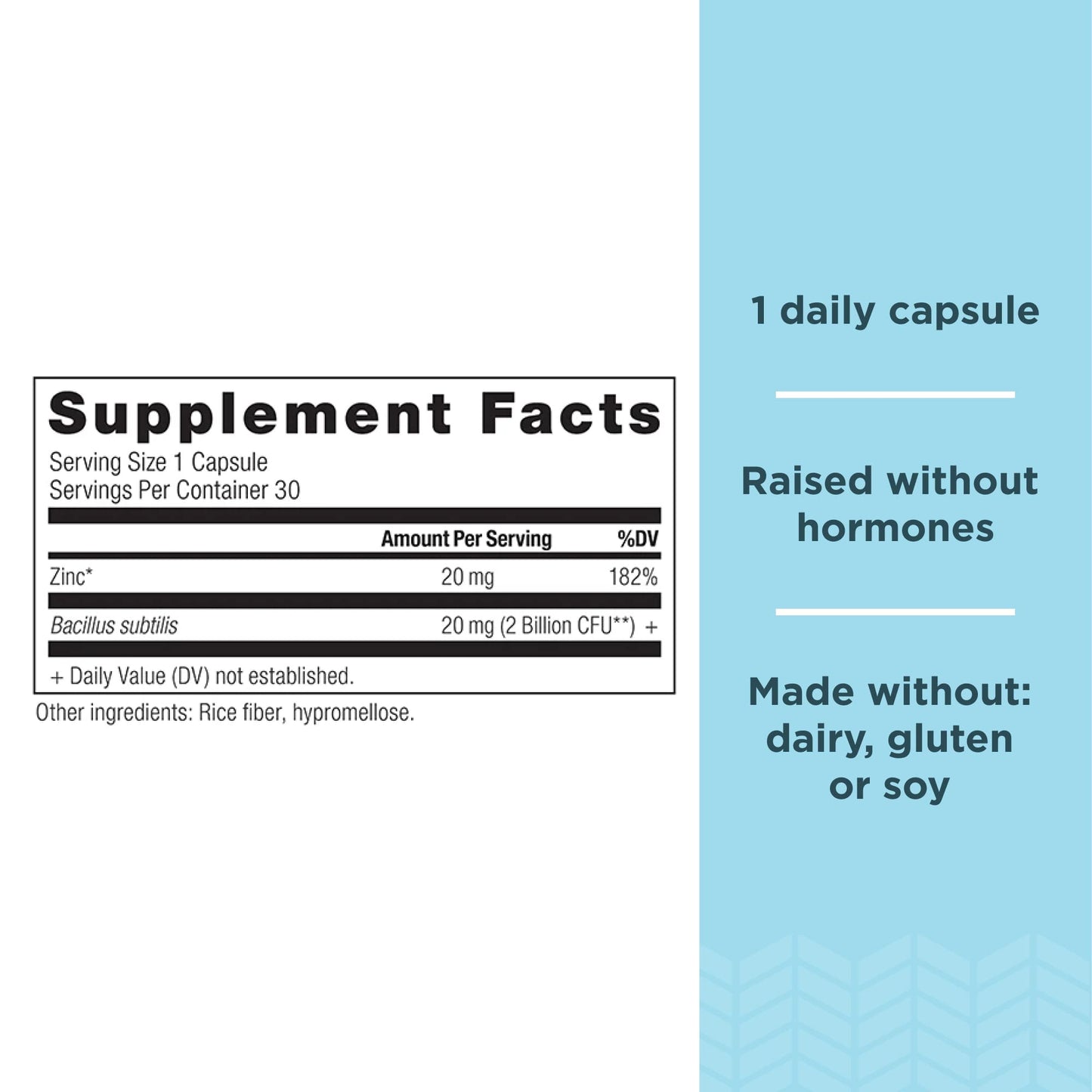 Ancient Nutrition Zinc Capsule 2 Count