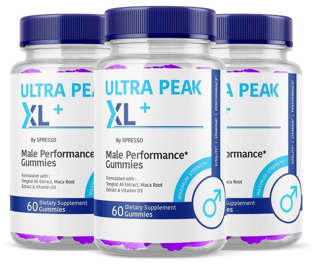 SPRESSO Ultra Peak Official Ultrapeak for Daily Wellness Gummies, 120 Gummies