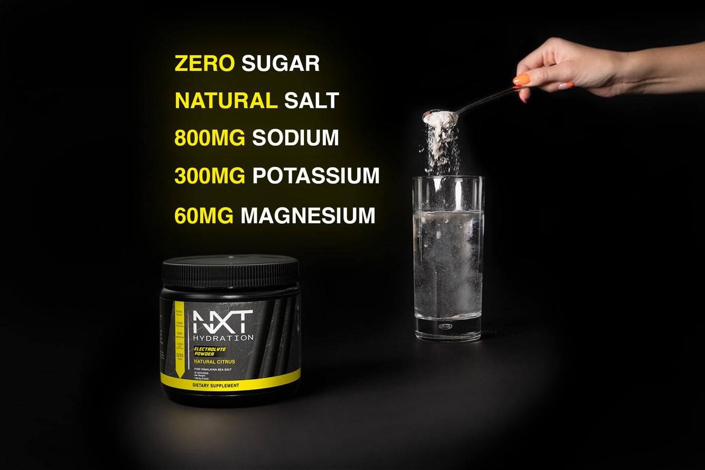 NXT Hydration Electrolytes Powder 7.4 Ounces