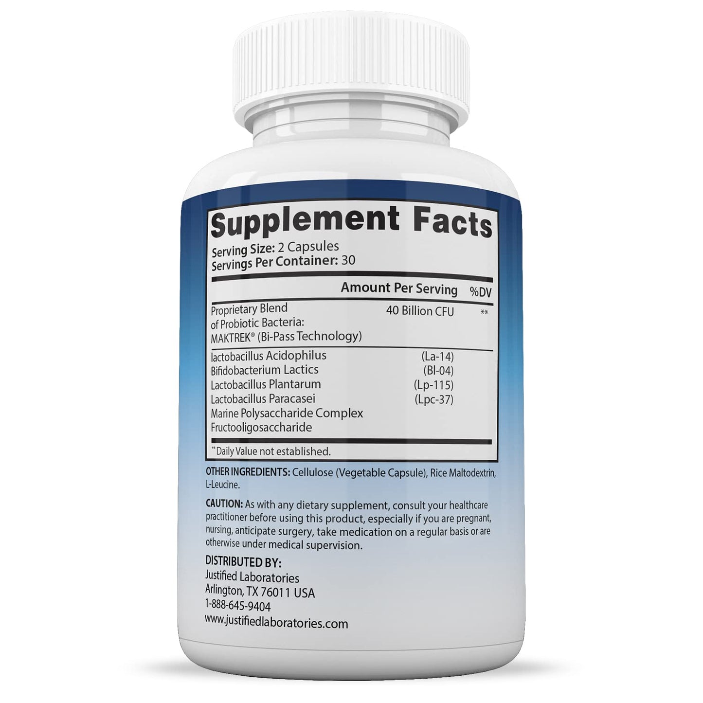 Justified Laboratories Fungus Defend Max Capsule 1 Count