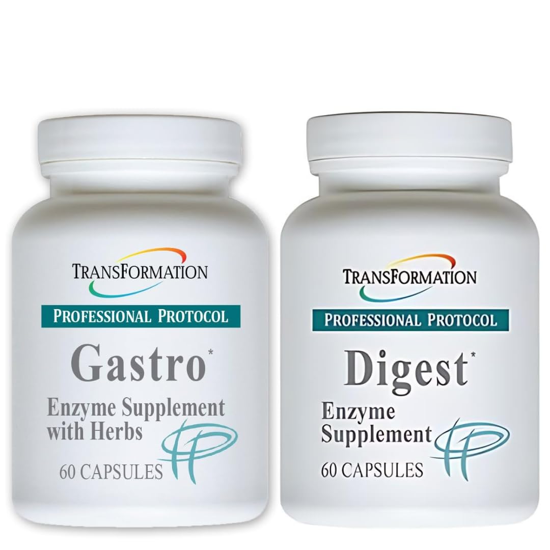 TRANSFORMATION The Genesis of Good Health Enzyme - Gastro Enzyme Supplement with Herbs & Digest Enzyme Supplement, 120 Capsules