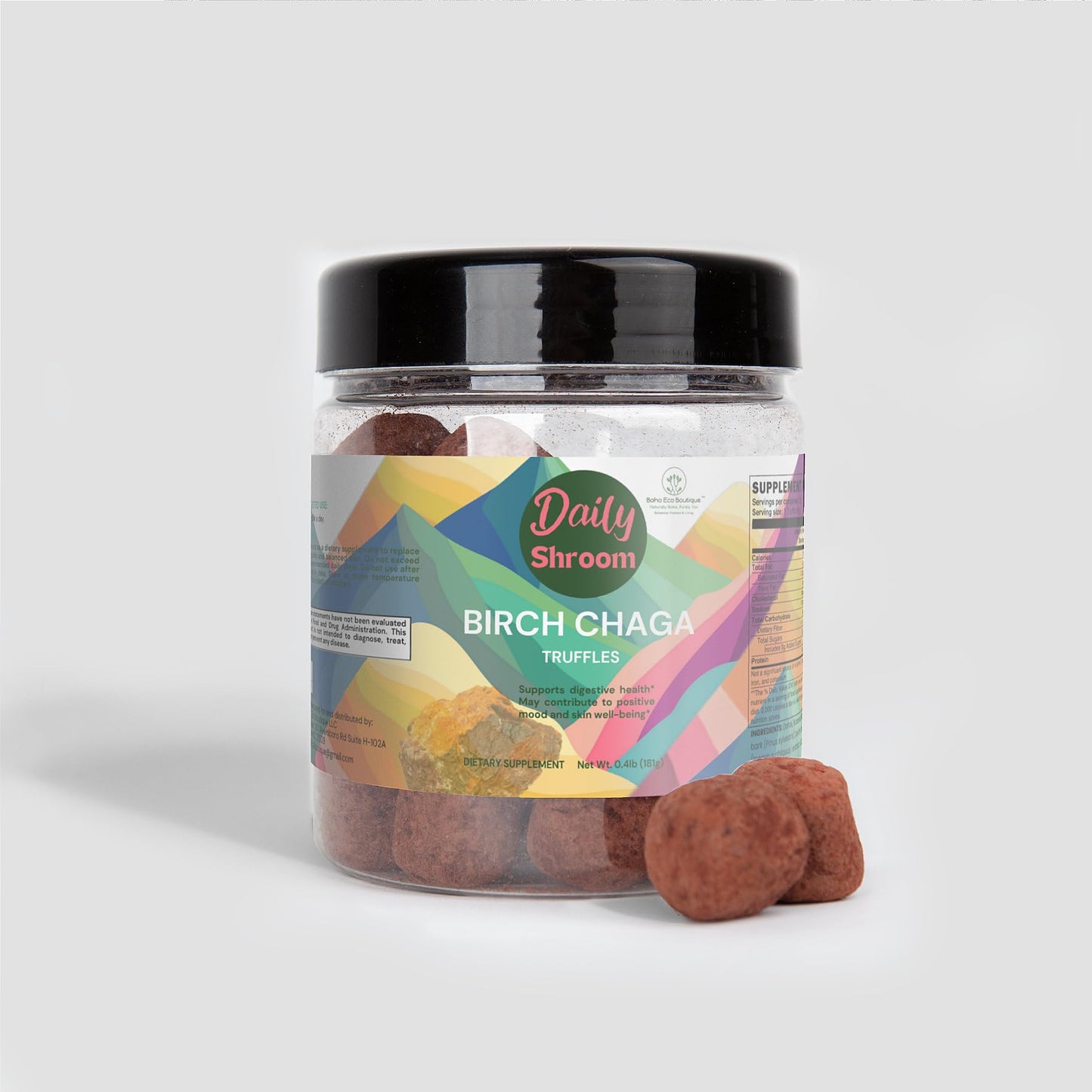 Generic Daily Shroom Birch Chaga Truffles Gummy 30 Count