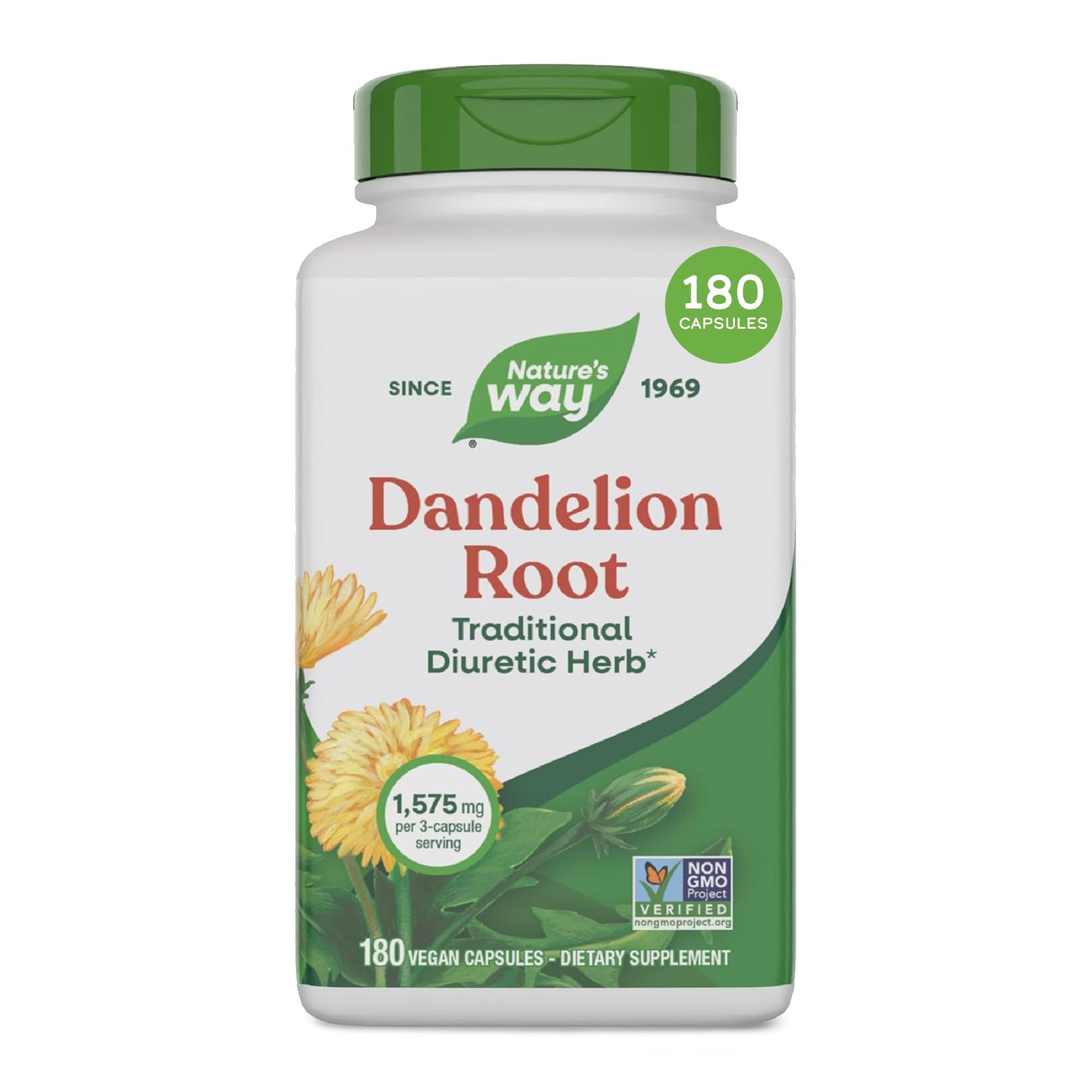 Nature's Way Dandelion Root Capsule 180 Capsules
