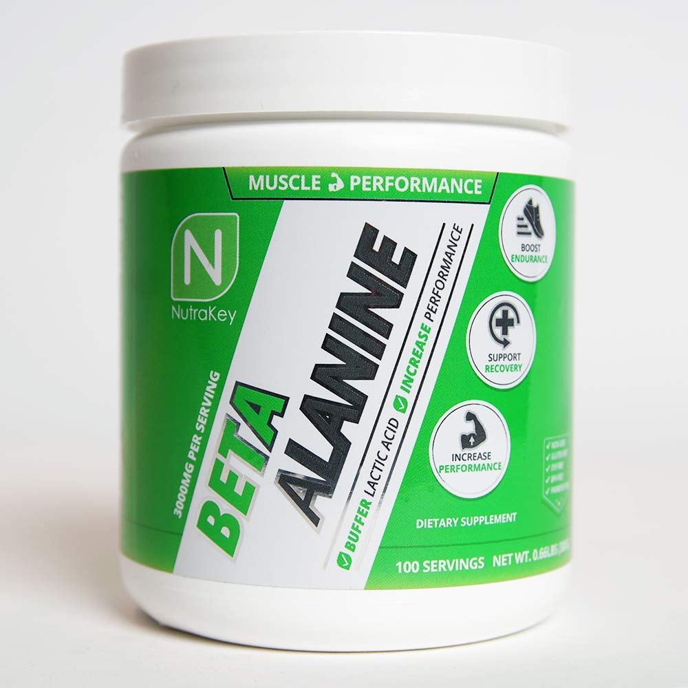 NutraKey Beta Alanine Powder 10.58 Ounce