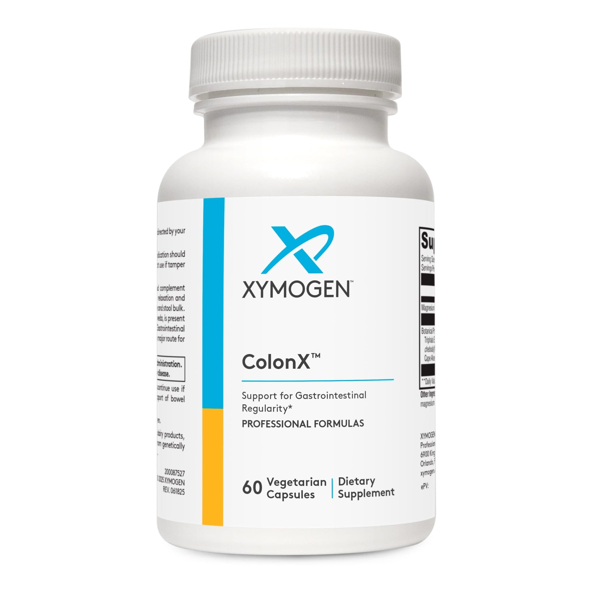 XYMOGEN ColonX - Gastrointestinal & Bowel Regularity Support Capsules 60