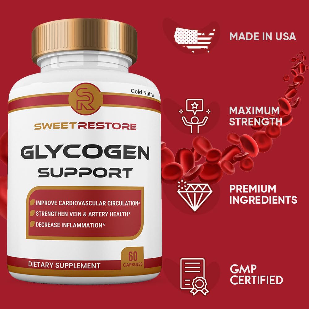 Gold Nutra Sweet Restore Glyco Pills Capsules, 2 Count