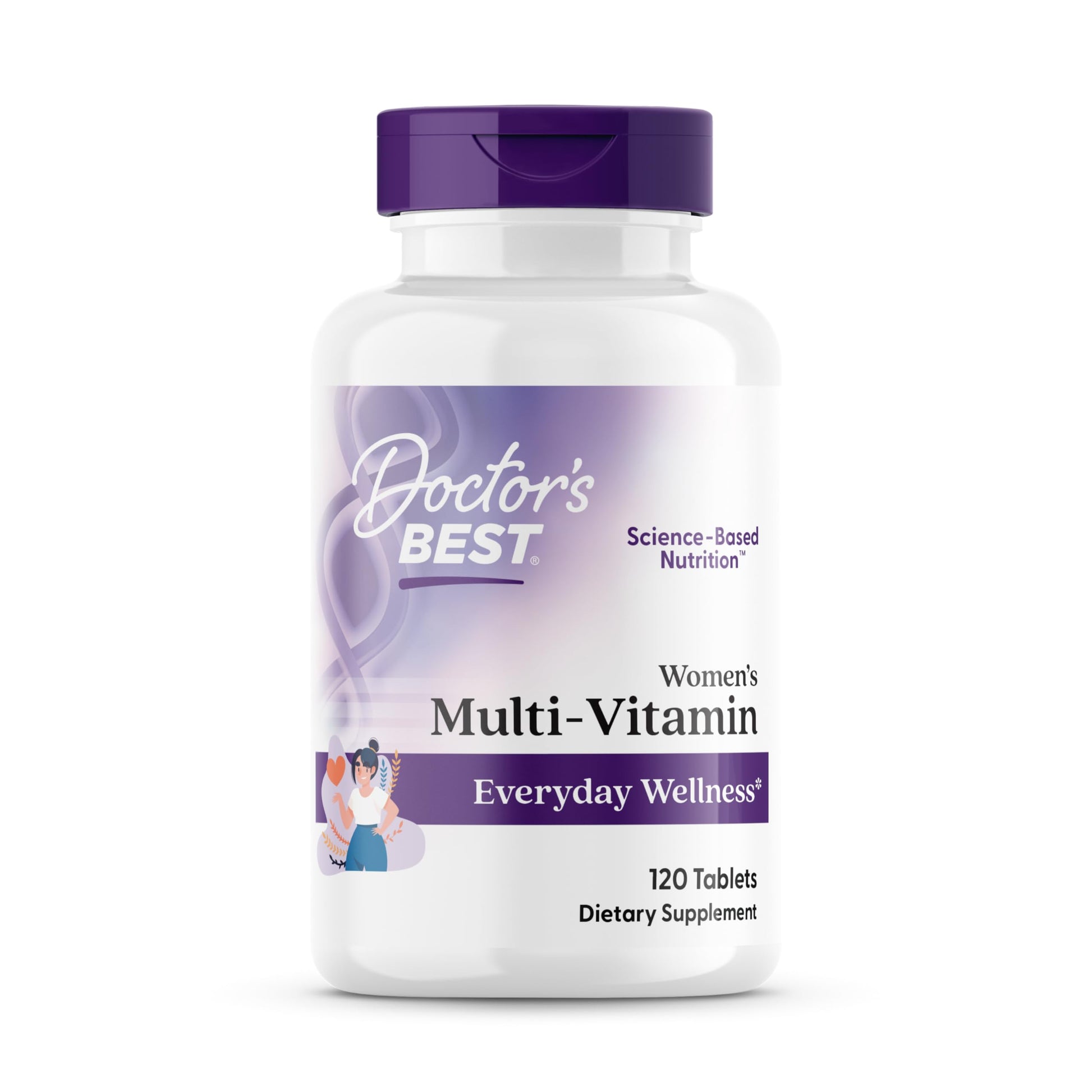 Doctor's BEST Women's Multi-Vitamin, 120 Tablets