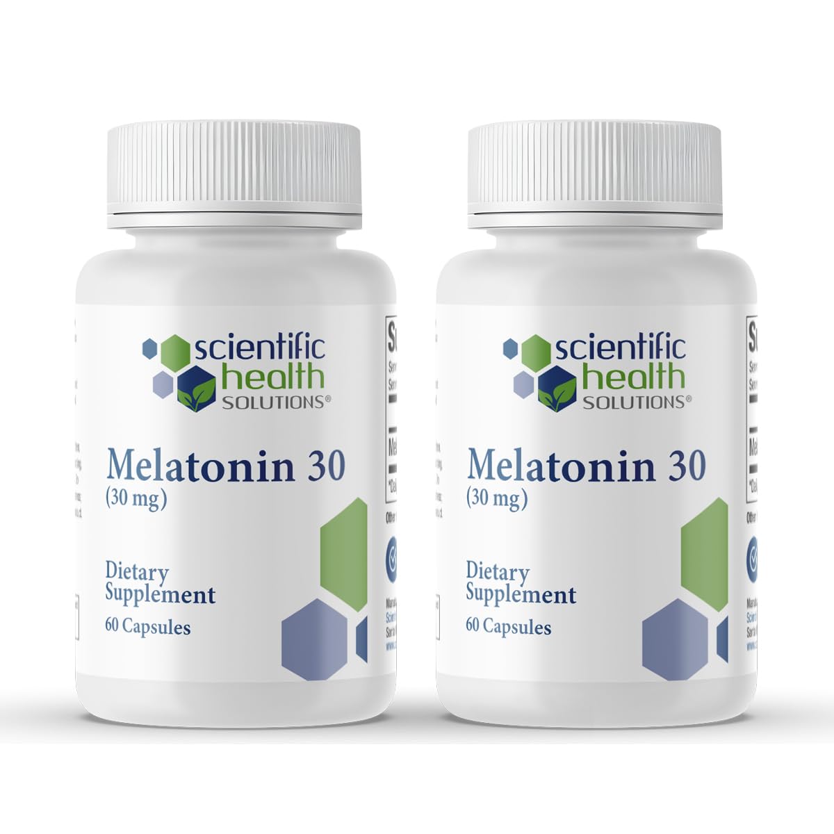 Scientific Health Solutions Melatonin 30mg Capsules, 120 Count