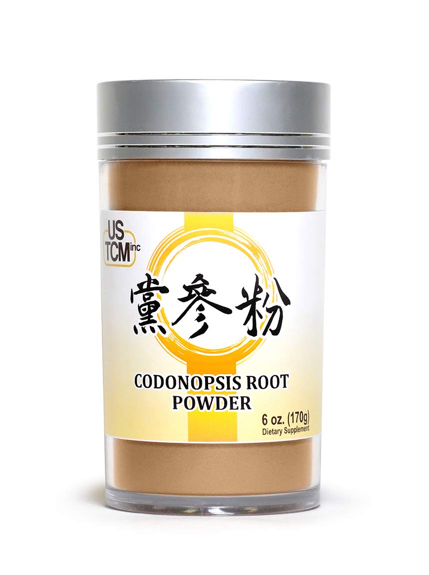 USTCM Codonopsis Root Powder Dang Shen Powder 党参粉 Fine Powder 120mesh 1 Count