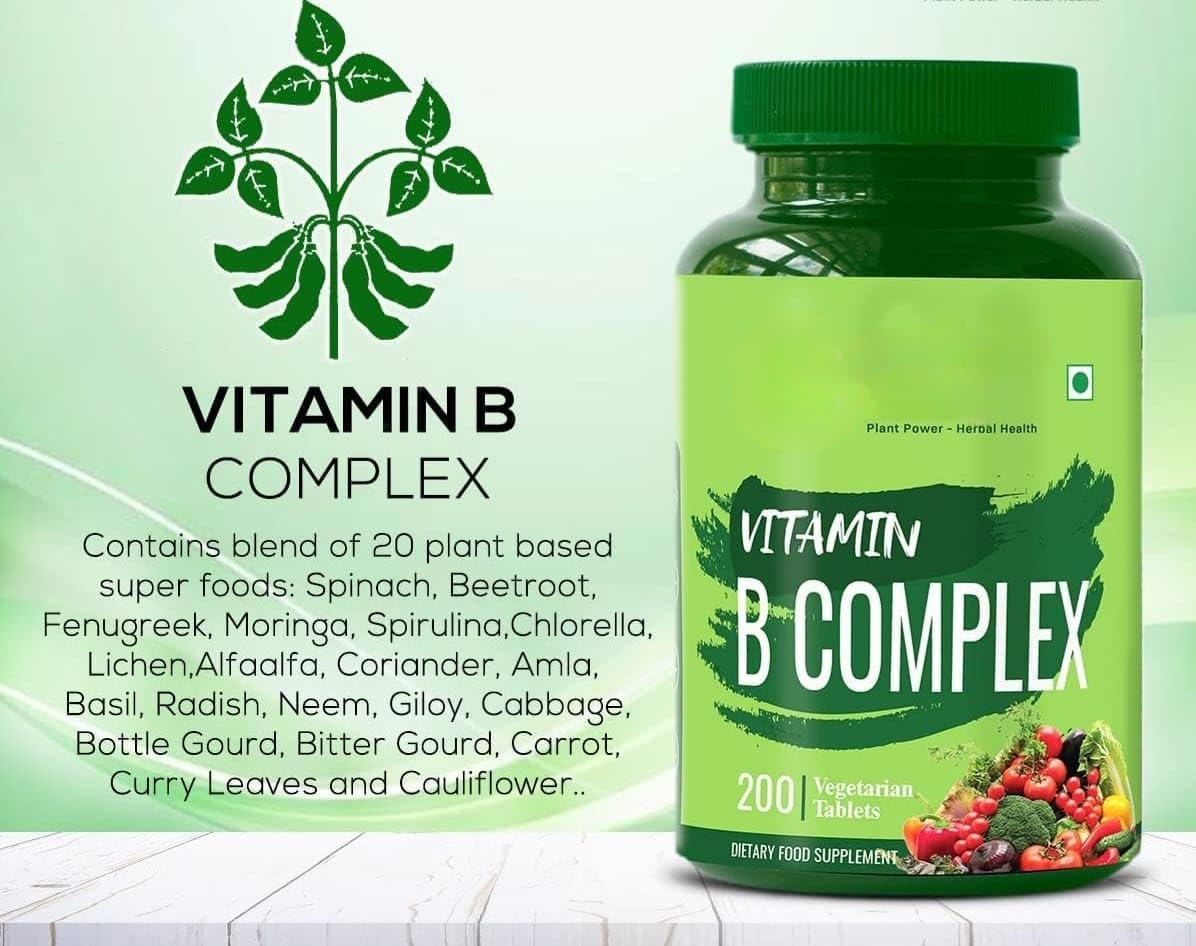 Generic Vitamin B Complex 200 Tablets