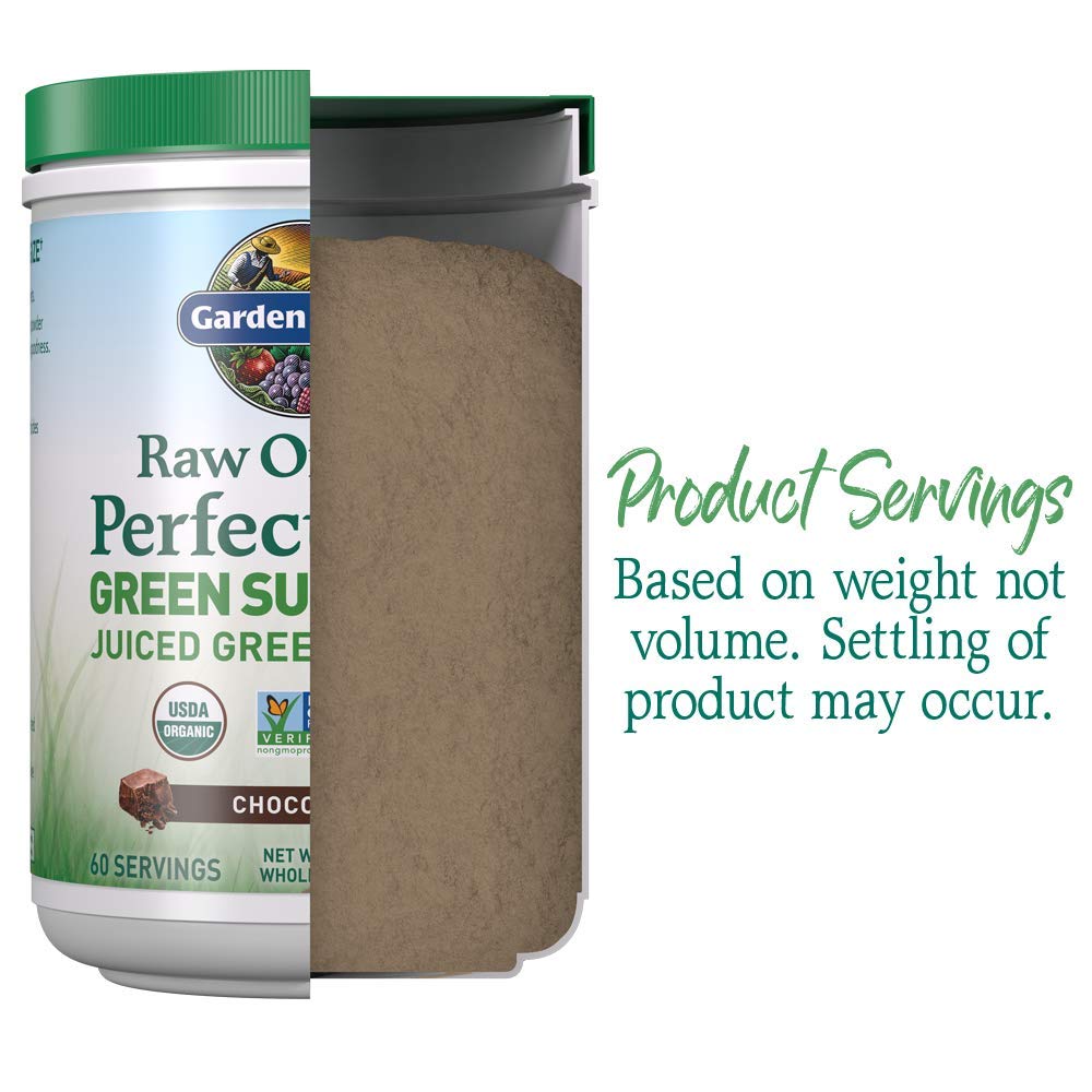 Garden of Life Raw Organic Perfect Food Chocolate Powder 20.1 oz