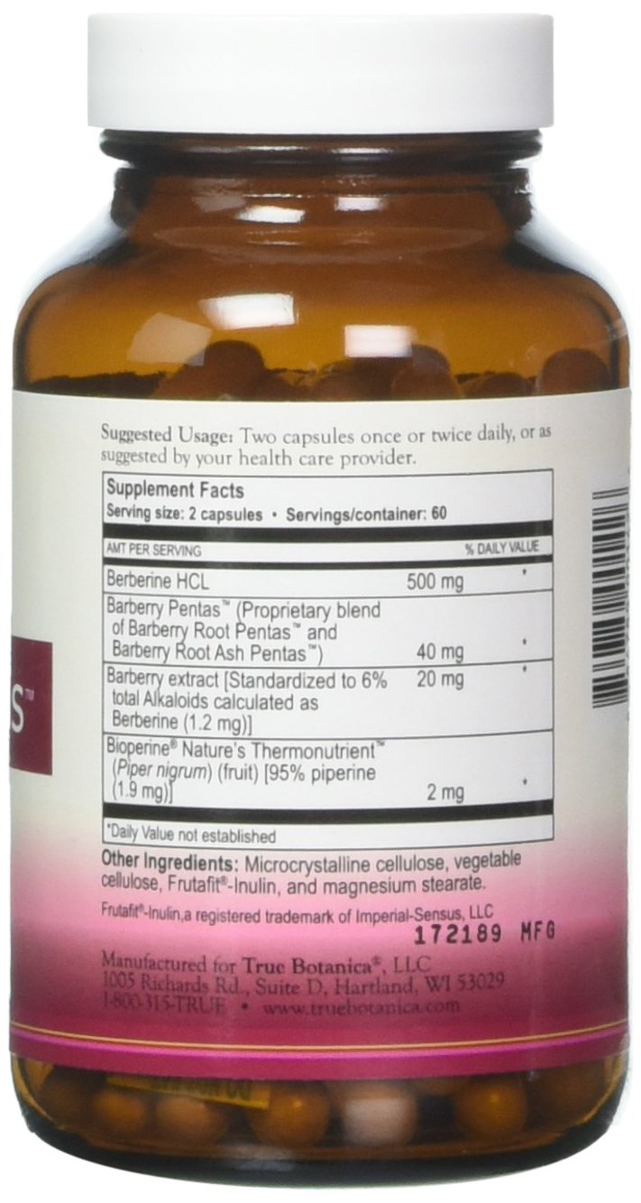 True Botanica Berberine Plus Capsule 120 Count