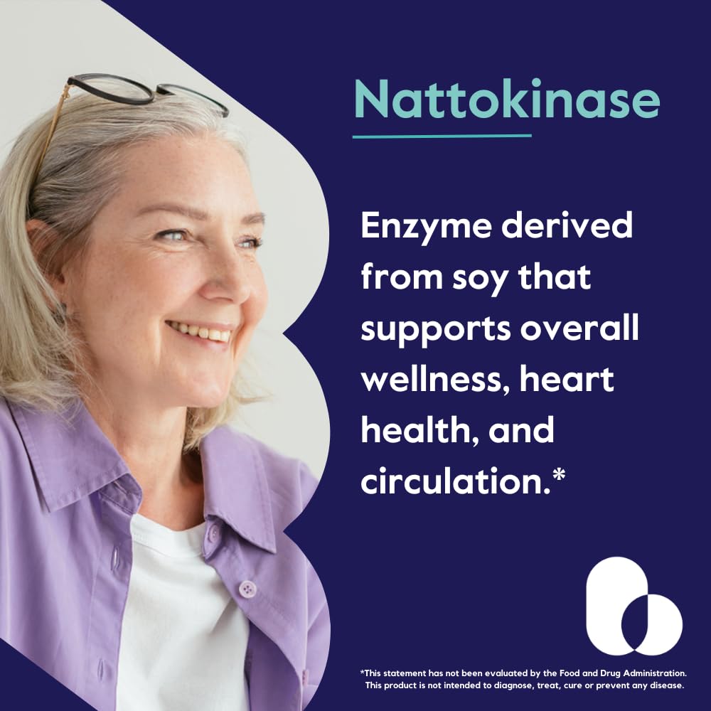 BESTVITE Nattokinase 100mg (2000 FU), 240 Capsules