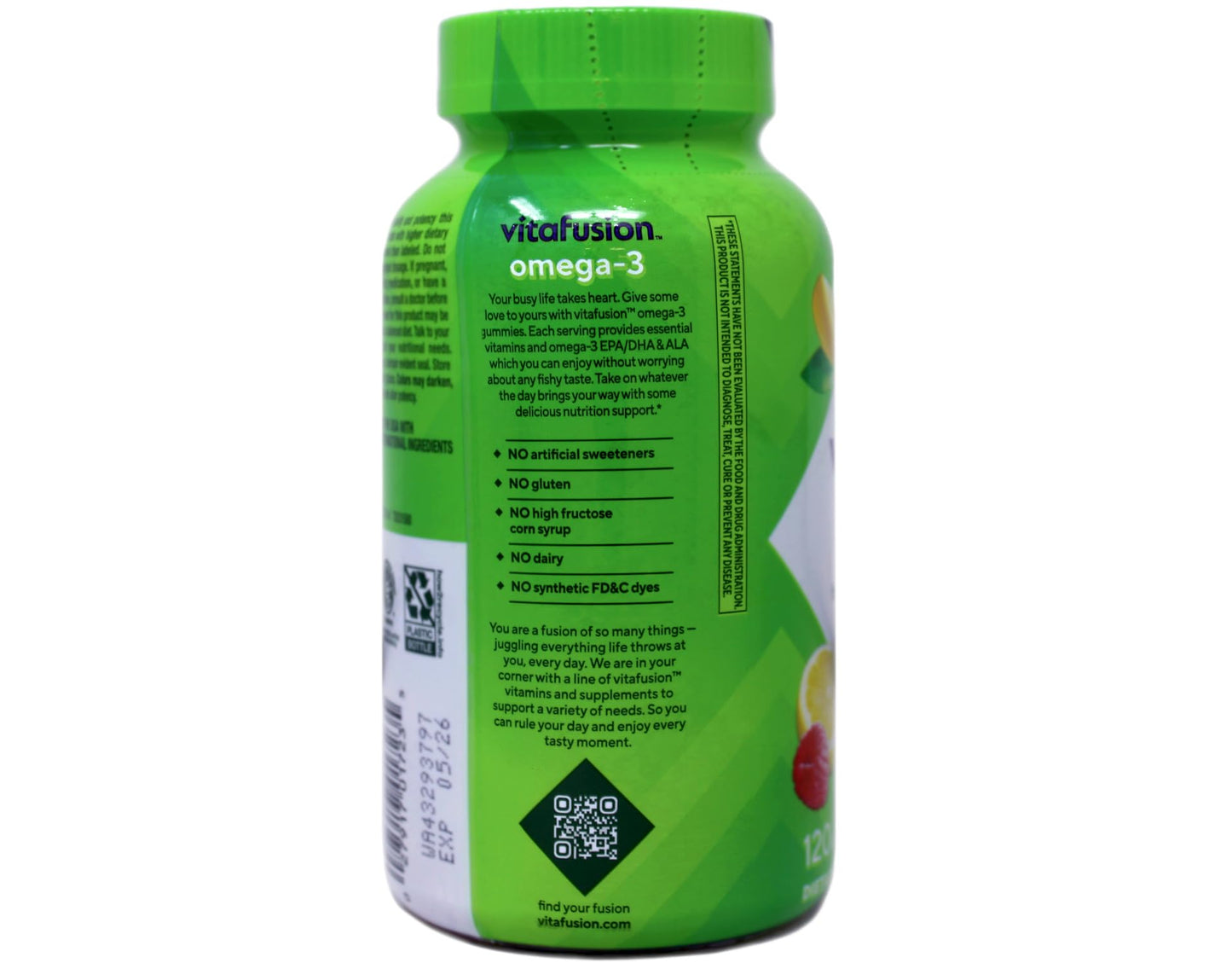 Vitafusion Omega-3 Gummies 240 Count