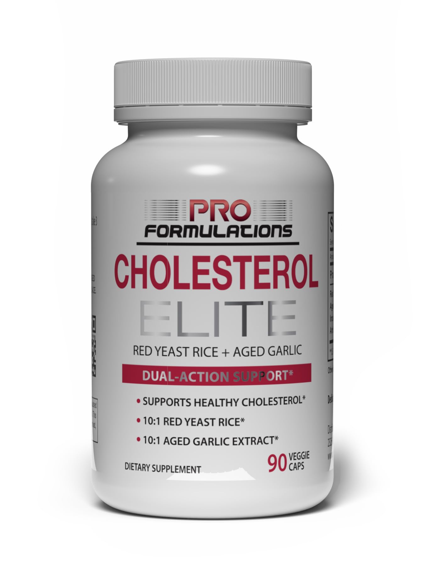 Pro Formulations MD Cholesterol Elite – Dual Action Cholesterol Support Capsule, 1 Count