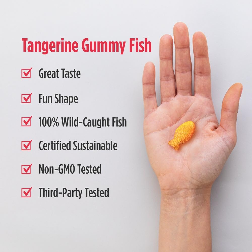 Nordic Naturals Nordic Omega-3 Gummy Fish Tangerine - 30 Gummies