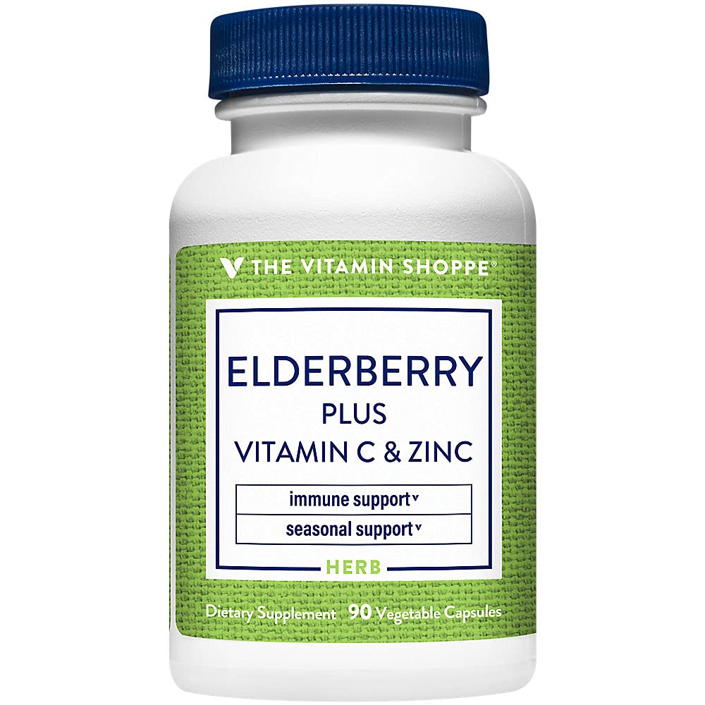 The Vitamin Shoppe Zinc - Immune Support, Skin Health & Antioxidant Protection, Essential Mineral 90 Capsules