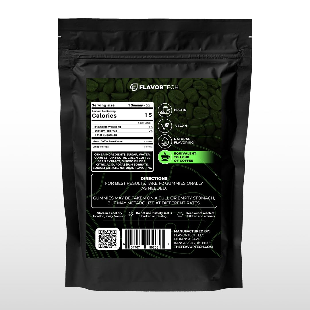 FlavorTech Focus Fuel Max Gummies, 10 Gummies
