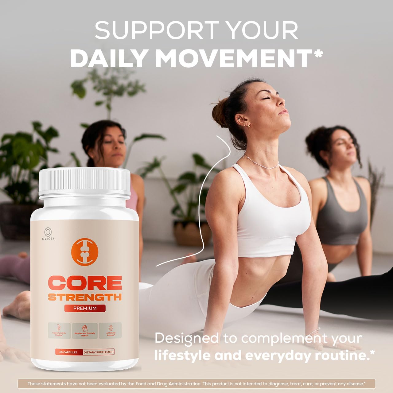 OVICIA Core Strength Capsules 180 Capsules