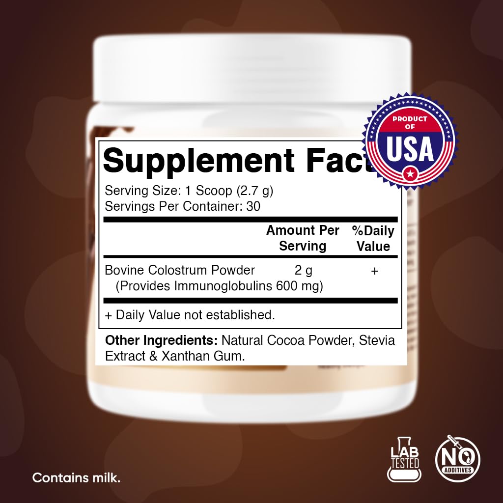 Vitamatic Bovine Colostrum Powder 2.32 Ounce